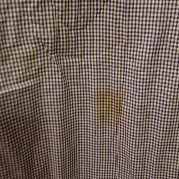 VINTAGE Handcrafted Quilt Child Boy Fishing, Blue, Red & White Checkered 53x44" - Picture 9 of 12